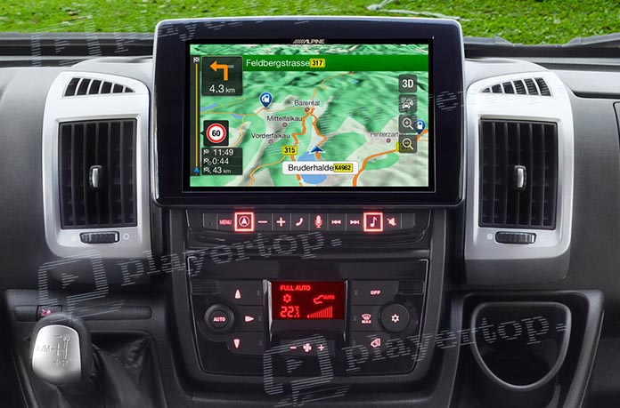 autoradio GPS Alpine